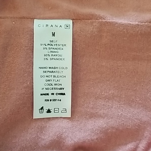 Cirana coral colored Blouse - Picture 7 of 7